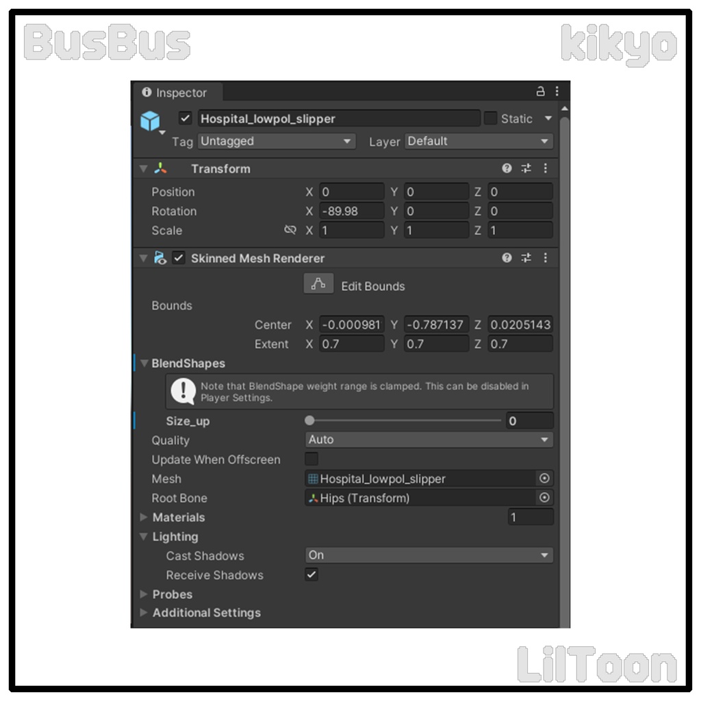 【桔梗用】 Kikyo Hospital gown 病院入院服
