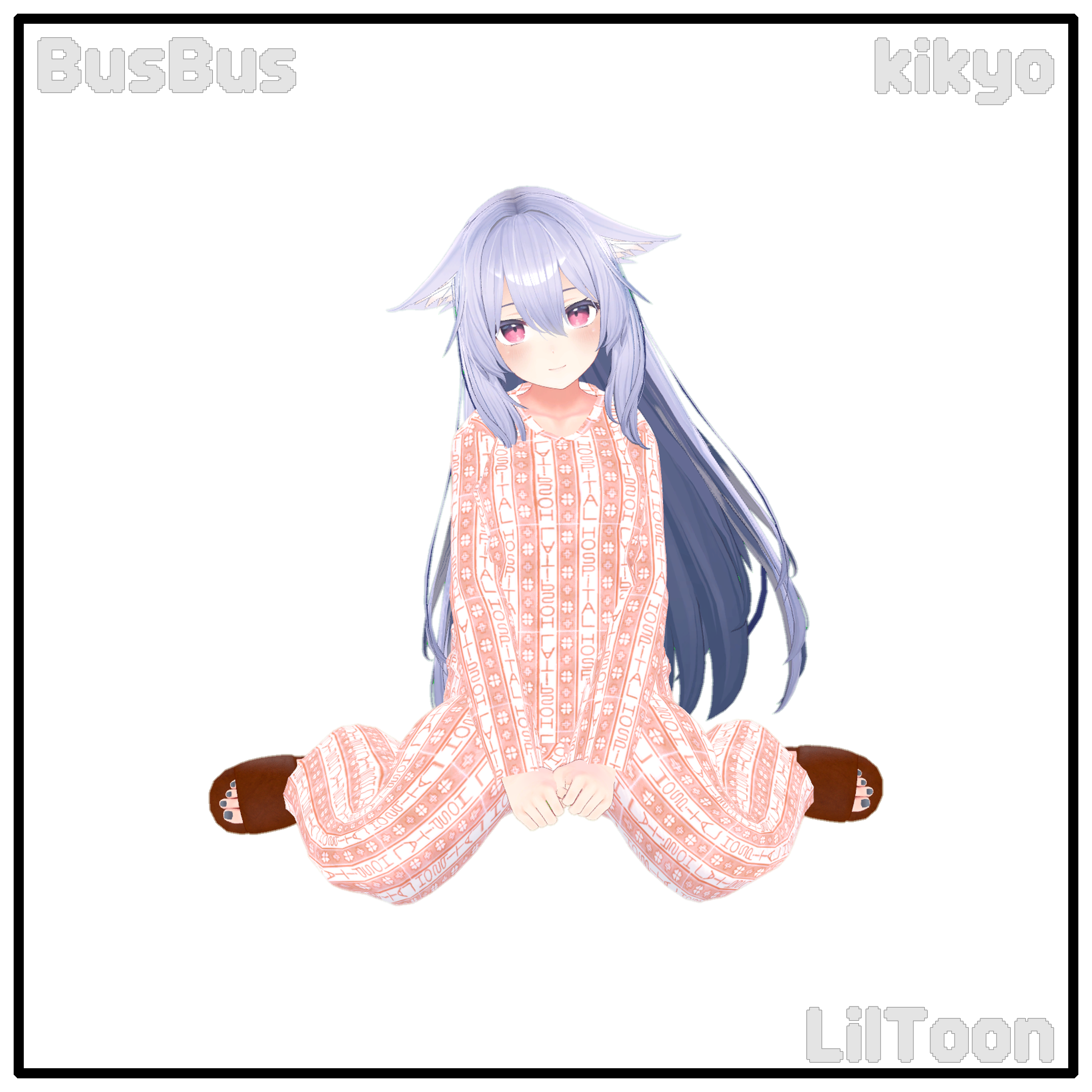 【桔梗用】 Kikyo Hospital gown 病院入院服