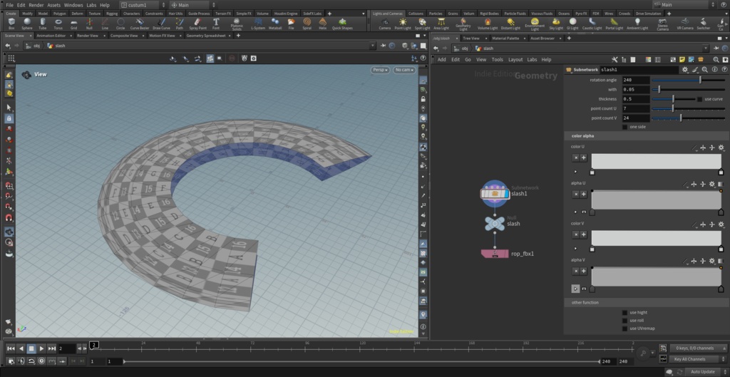 スラッシュメッシュジェネレーター