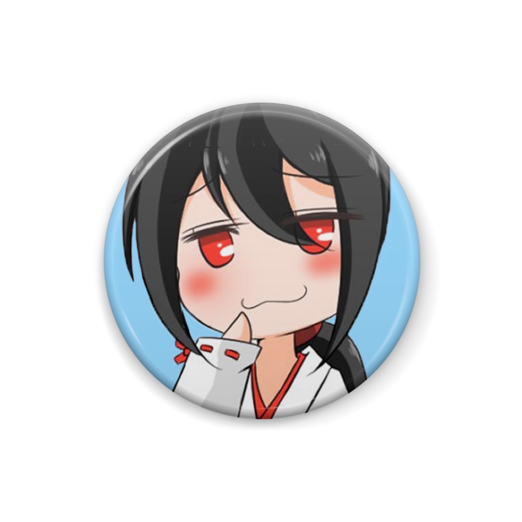 最強巫女の世界革命「鈴音天缶バッジ」