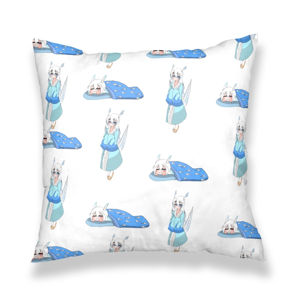 最強巫女の世界革命「青龍クッションカバー」(カバーのみです中身はございません、ご注意ください。))