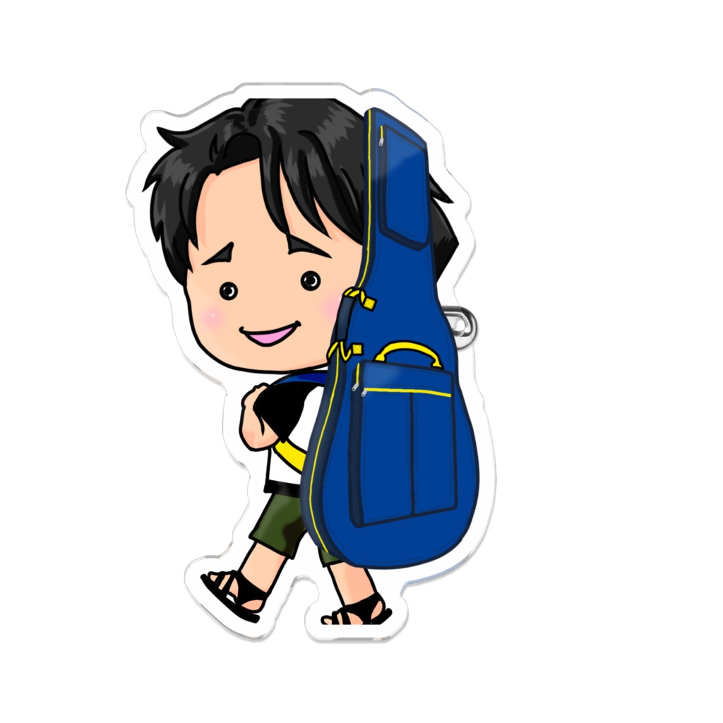 gigバッグながたくんアクリルバッジ