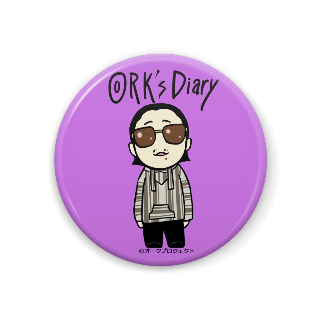ORK's Shop特製 缶バッジ 巳太郎（ちびキャラ）