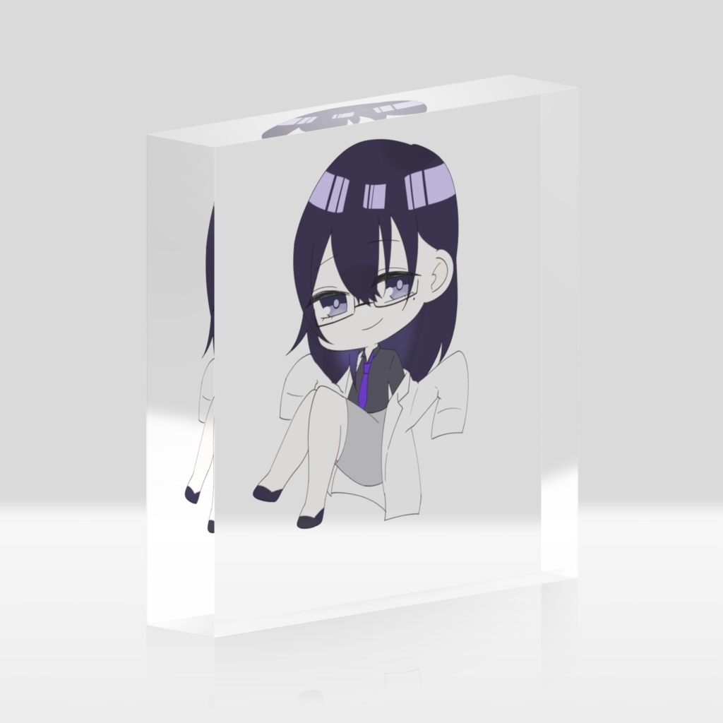 くろえ アクリルブロック