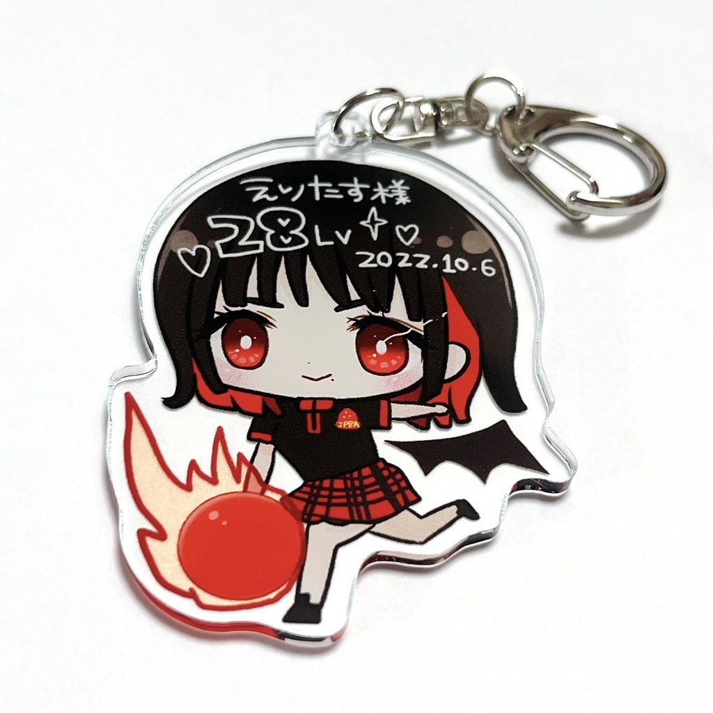 オリジナルキーホルダー（のいちゃωイラストLv.28）