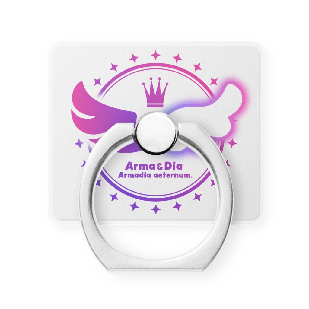 アルマちゃん&ディアちゃん スマホリング