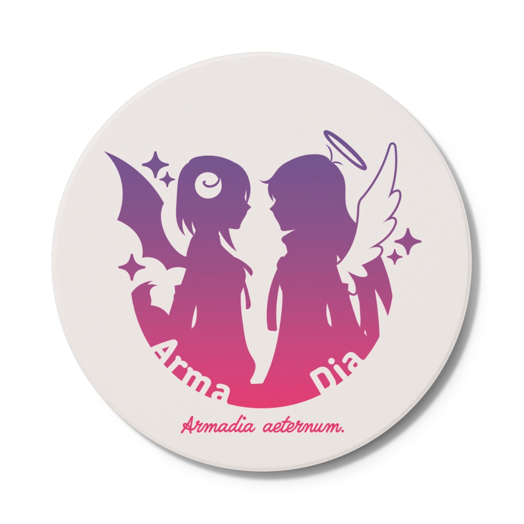 アルマちゃん&ディアちゃんコースター