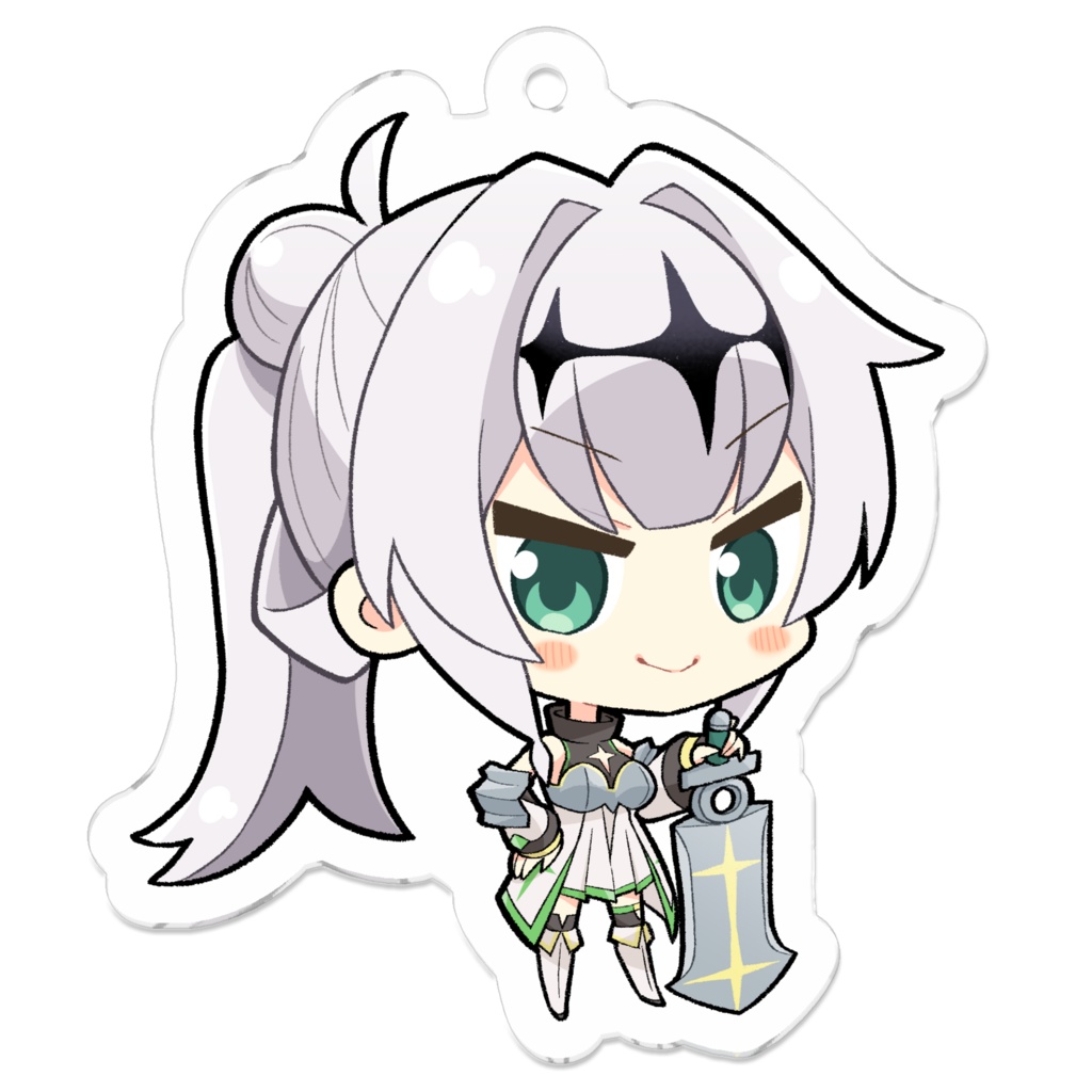 【ラスキス投稿祭2025】ラスキスヒロインアクリルキーホルダー