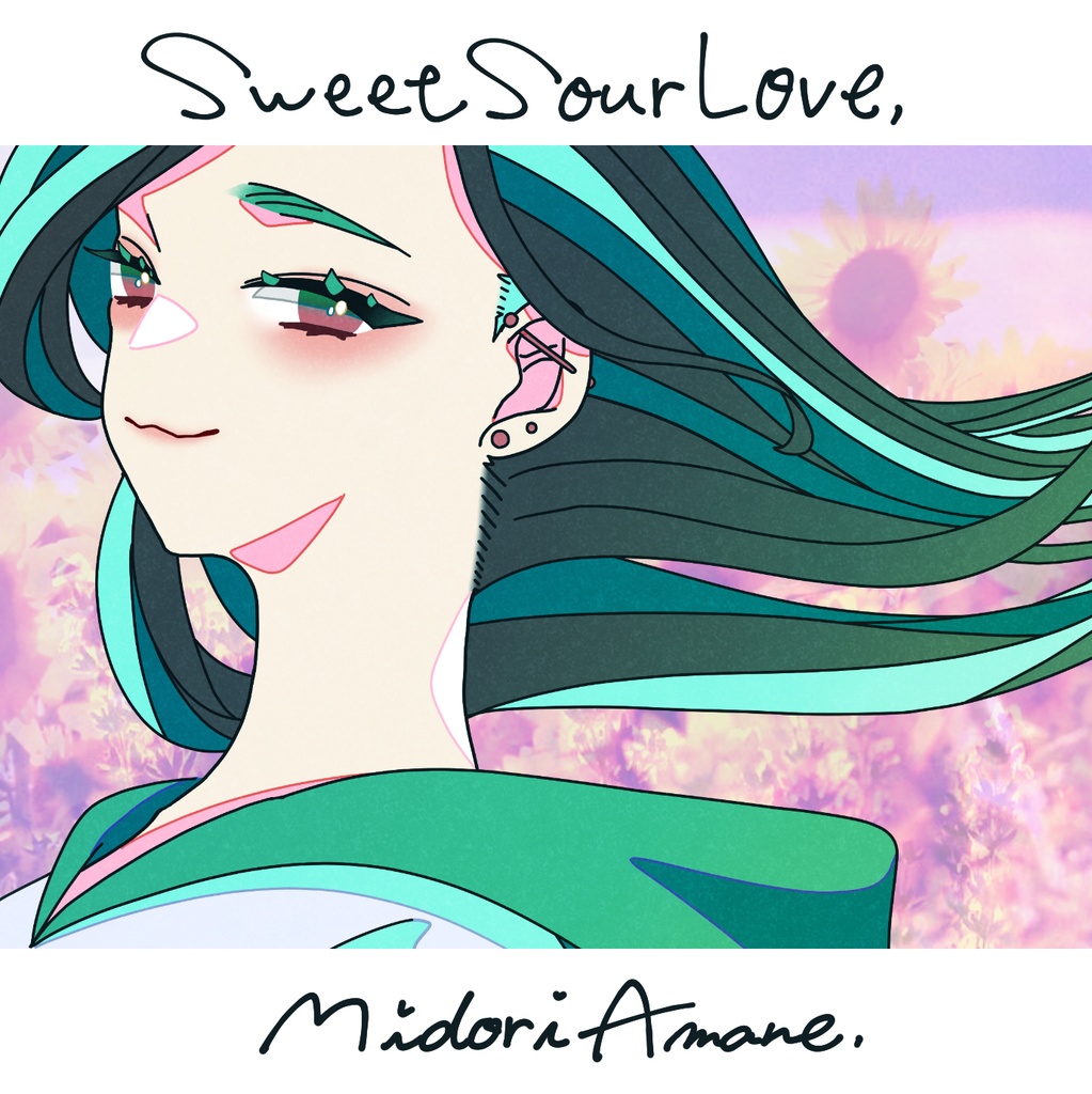 1st single.『 Sweet Sour Love 』＋直筆サイン入りイラストパネルセット