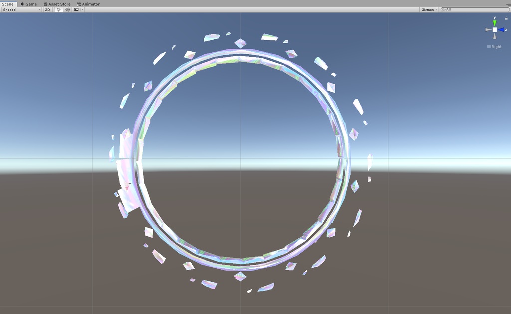 N070 VRChat対応 リング・オヴ・フォース・フィールド v3.00(力場の指輪)