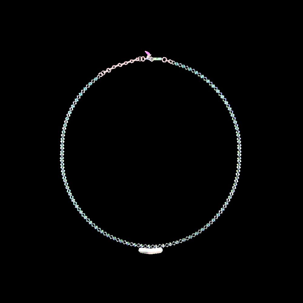 N072 きらきらハートネックレス(Physbone対応)☆追加ダウンロード特典付き