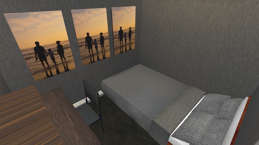 FBX 3Dモデル【Hab House】