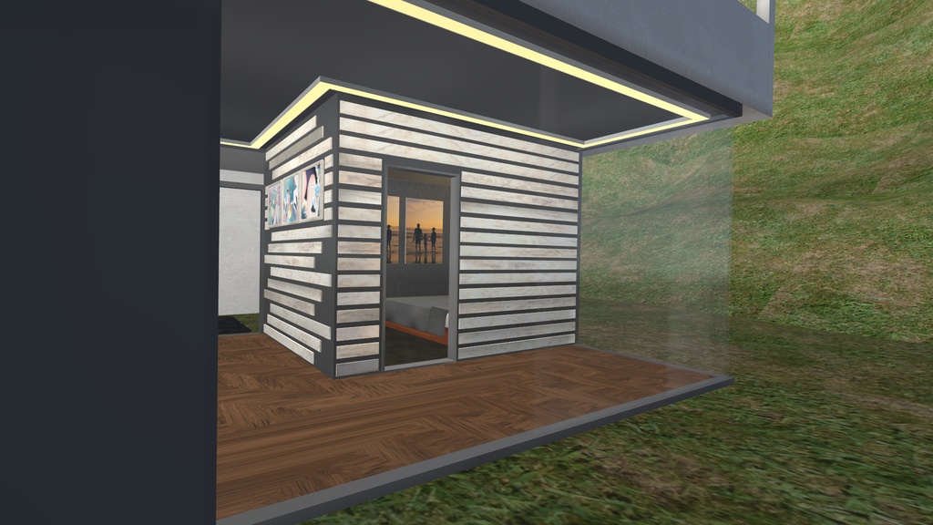 FBX 3Dモデル【Hab House】