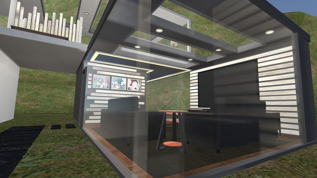 FBX 3Dモデル【Hab House】