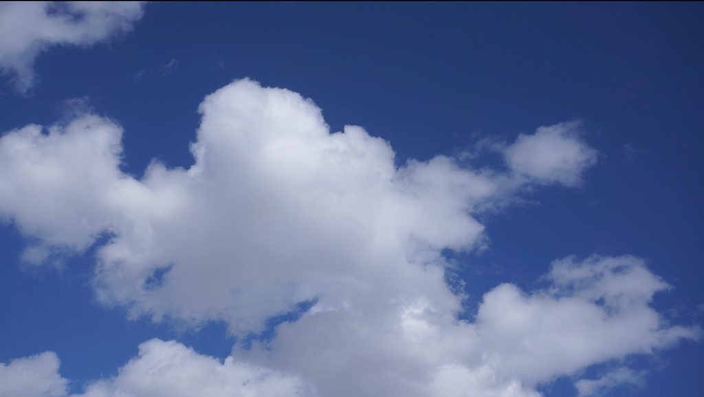 空と雲の様子10倍速１