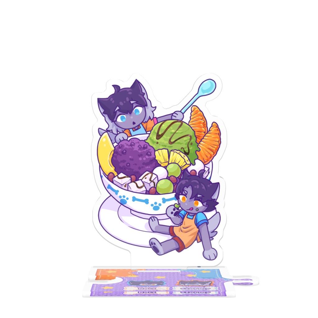 【つながるアクスタ】Stormy & Bolt【しゅうまつにワンだフルコースを!】