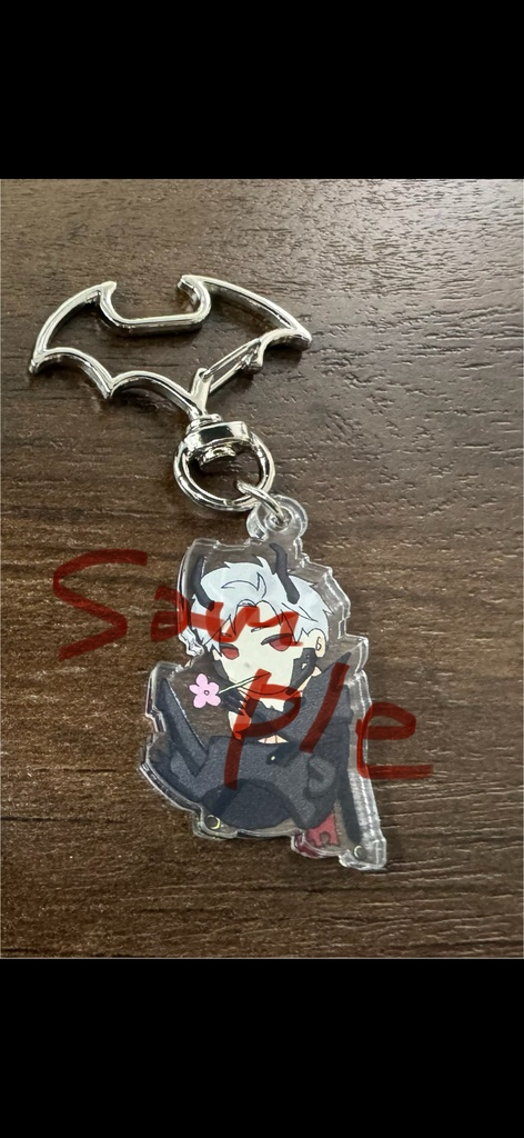 【アクキー】龍シン花を添えて