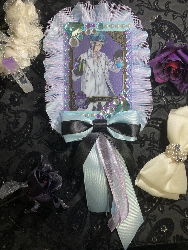 ツイステ/フロイド・リーチ イメージ メタルカード デコケース