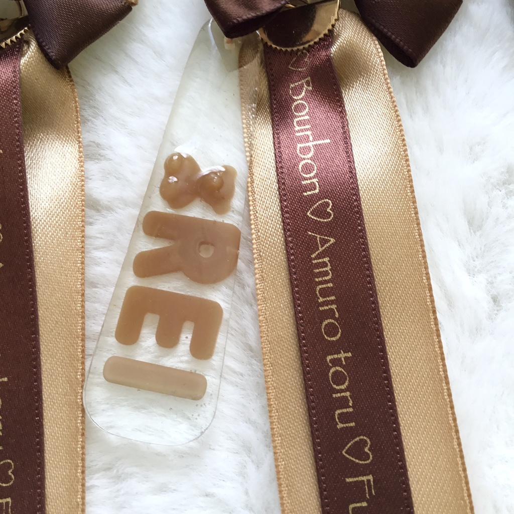 【名探偵コナン】トリプルフェイスリボンチャーム(安室透・降谷零・バーボン)