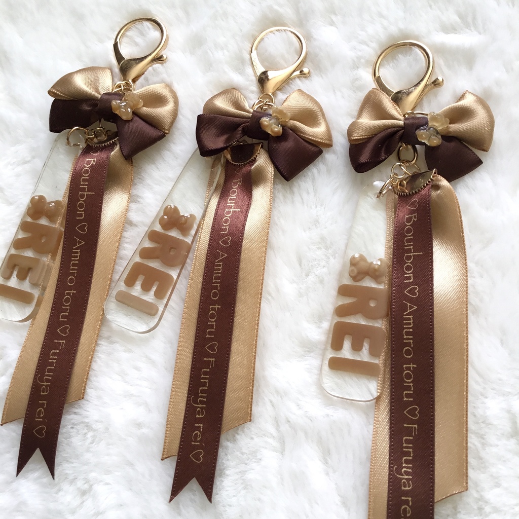 【名探偵コナン】トリプルフェイスリボンチャーム(安室透・降谷零・バーボン)