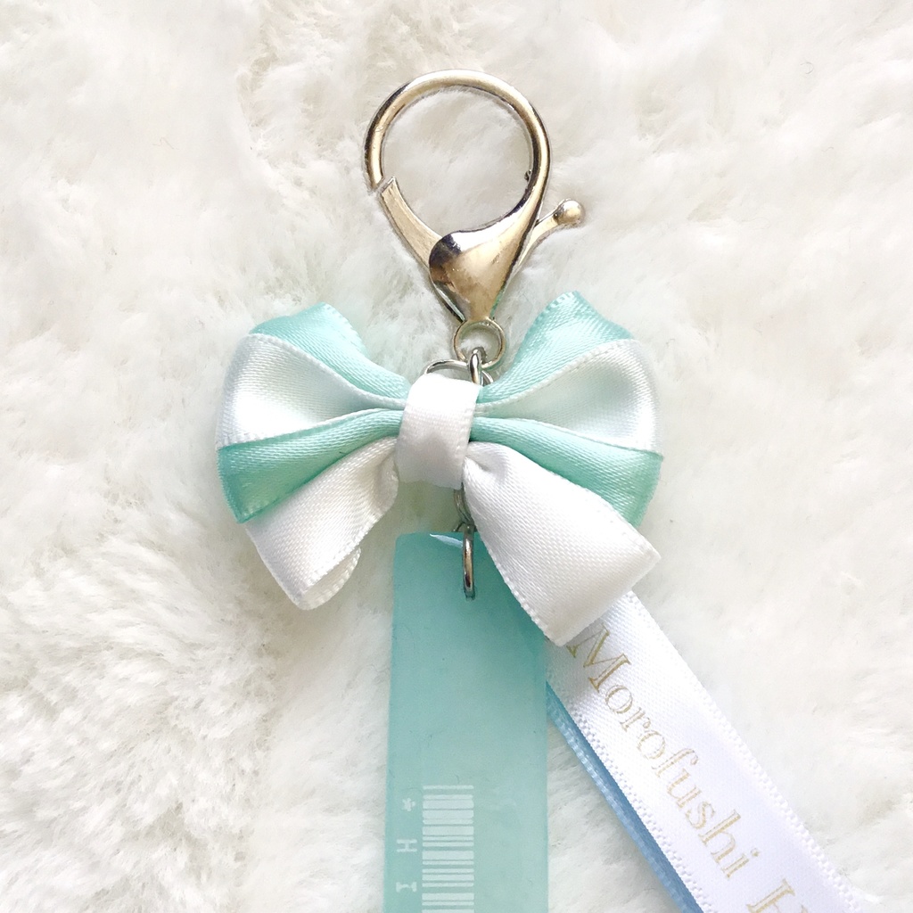 【名探偵コナン】警察学校組バーコードリボンチャーム(スカイブルー×ホワイト)