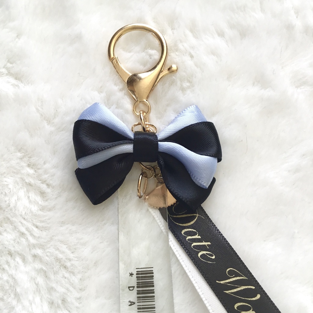 【名探偵コナン】警察学校組バーコードリボンチャーム(ブルーブラック×クリア)