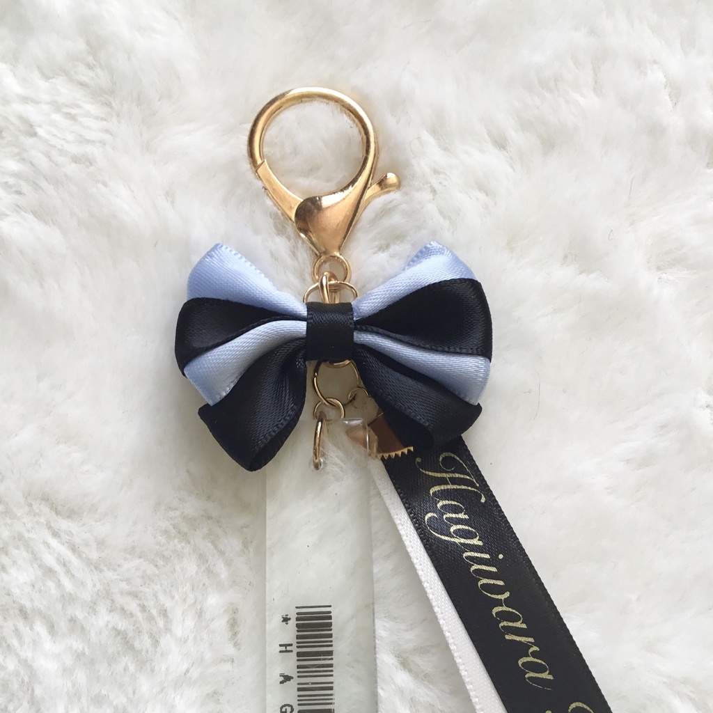 【名探偵コナン】警察学校組バーコードリボンチャーム(ブルーブラック×クリア)