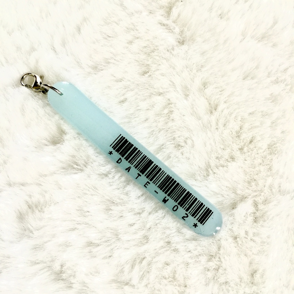 【名探偵コナン】警察学校組シンプルバーコードチャーム(スカイブルー)