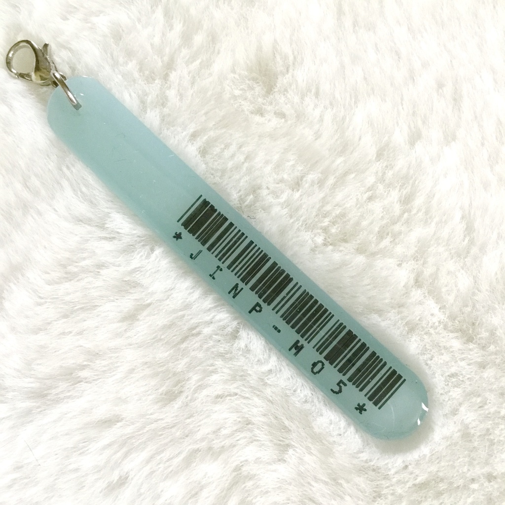 【名探偵コナン】警察学校組シンプルバーコードチャーム(スカイブルー)