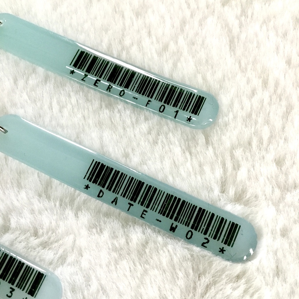 【名探偵コナン】警察学校組シンプルバーコードチャーム(スカイブルー)