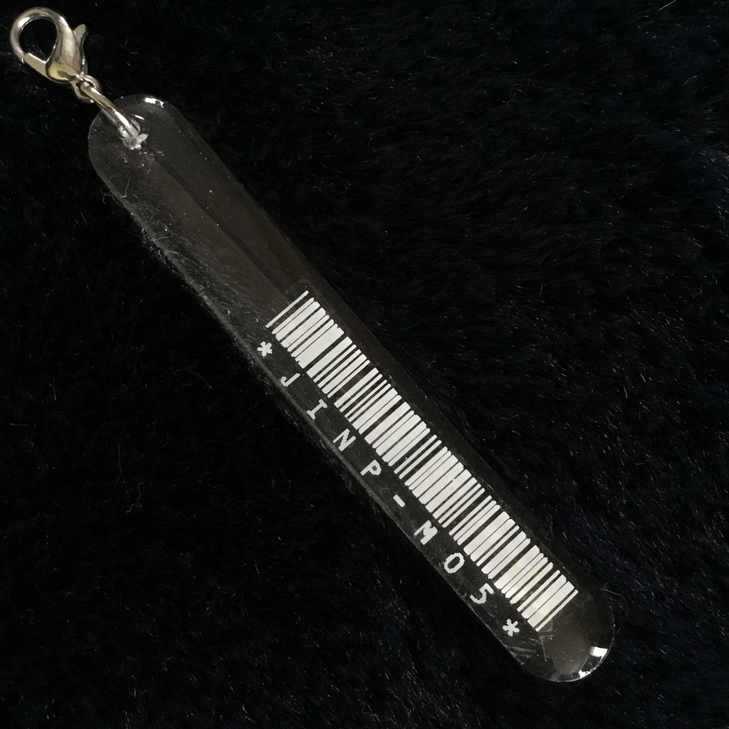 【名探偵コナン】警察学校組シンプルバーコードチャーム(クリア)