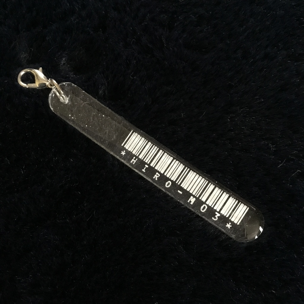 【名探偵コナン】警察学校組シンプルバーコードチャーム(クリア)