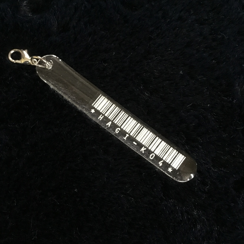 【名探偵コナン】警察学校組シンプルバーコードチャーム(クリア)