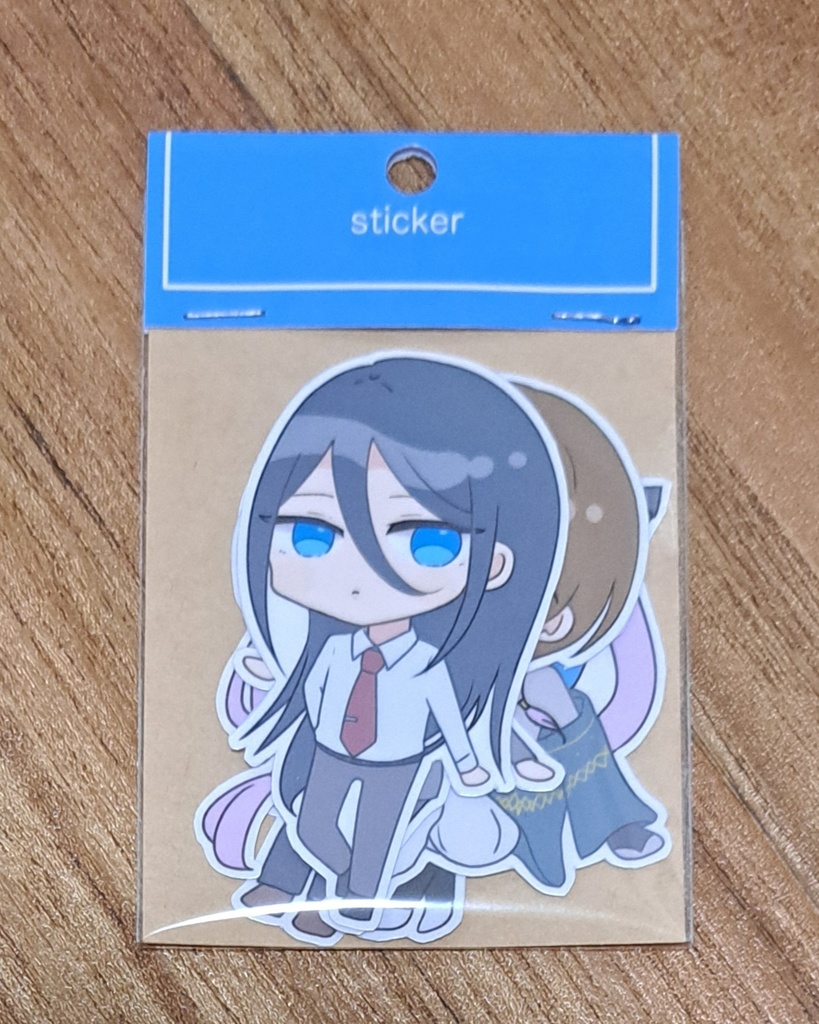 ミニキャラステッカー