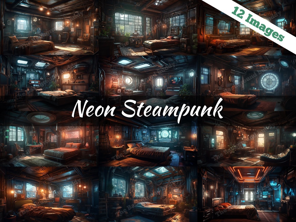 Vtuber Background Bundle, Set of 108 Backgrounds, stream room background, vtuber room background, background twitch, seamless looped, 108 Vtuber Backgrounds V2