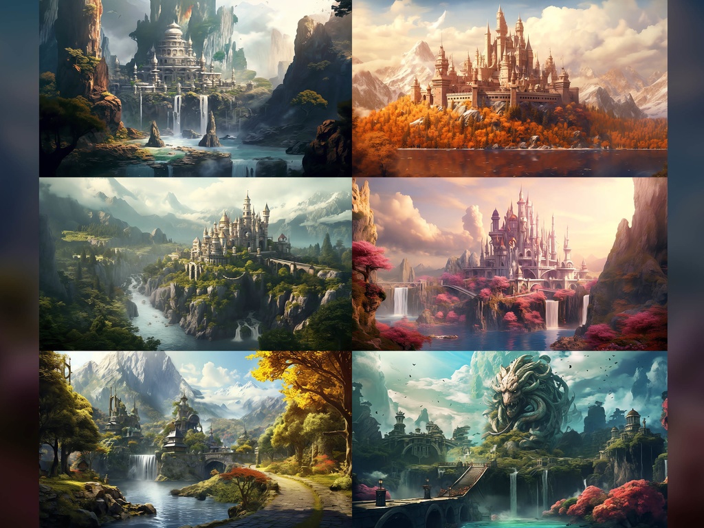 Vtuber Background Bundle, Set of 12 Backgrounds, stream room background, vtuber room background, background twitch, seamless looped, Fantasy Castle