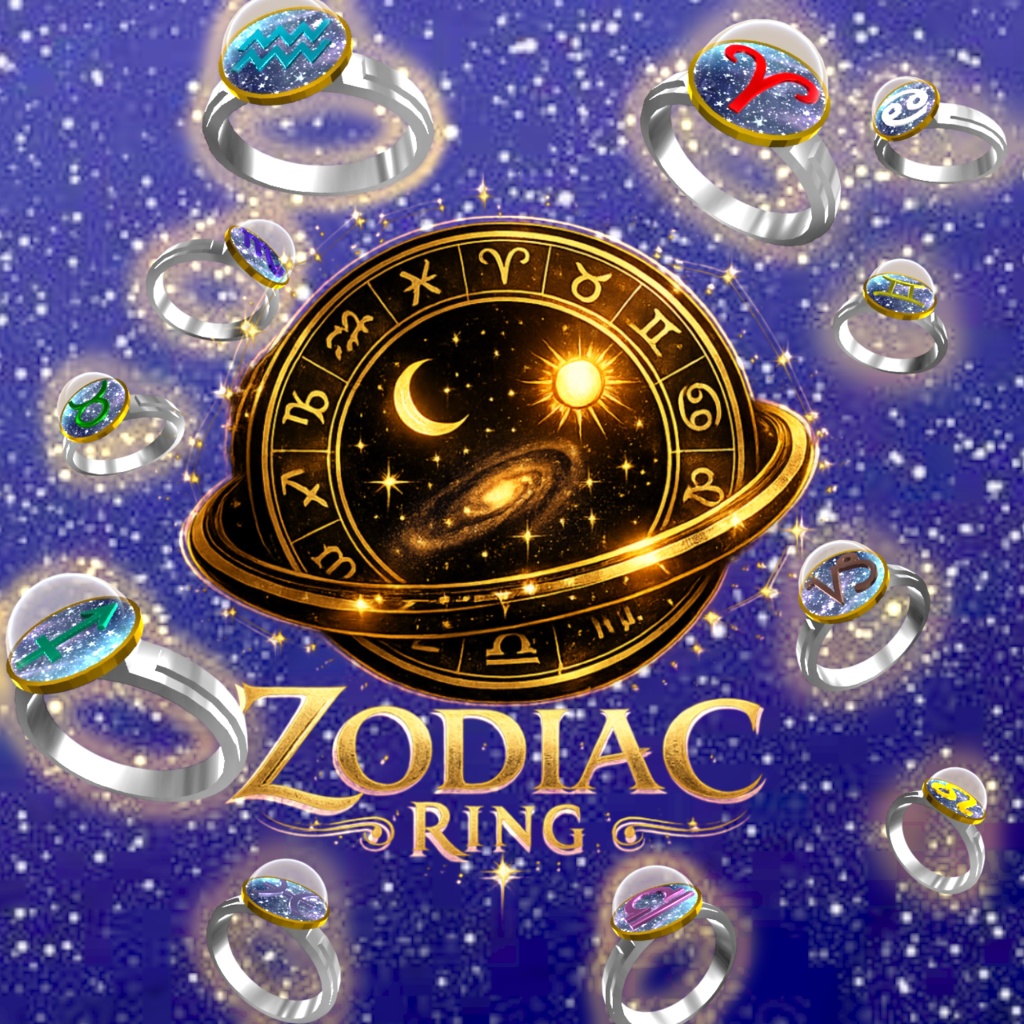 Zodiac Ring 単品&フルセット（2/23まで半額セール中）