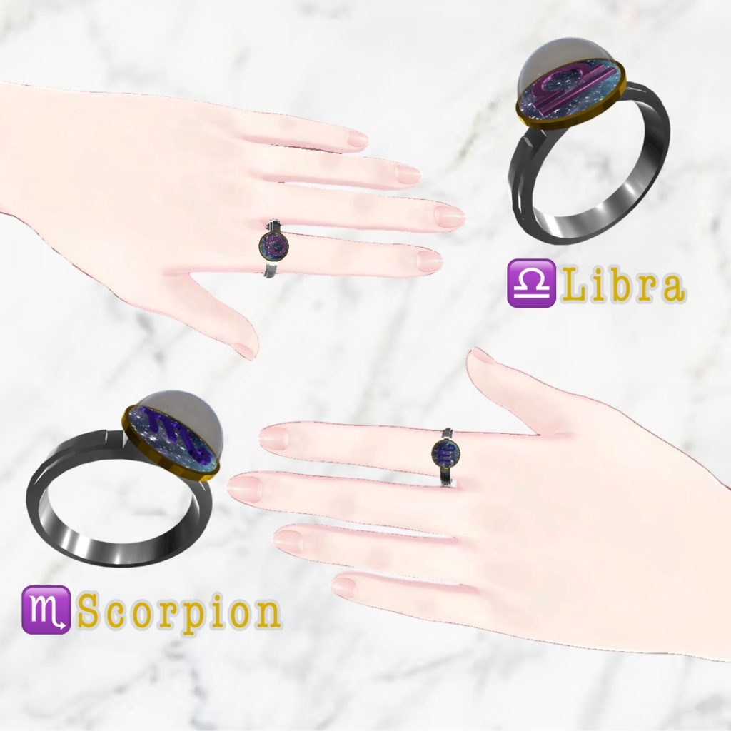 Zodiac Ring 単品&フルセット(2/23まで半額セール中)