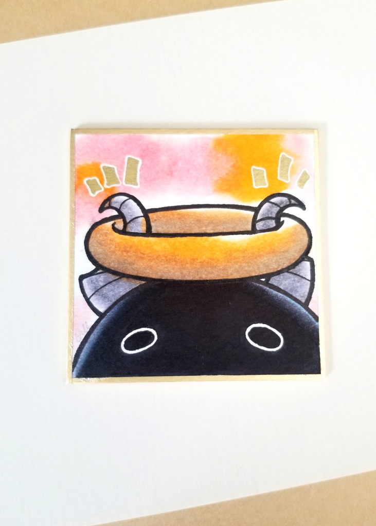 直筆豆色紙【楽しむ】