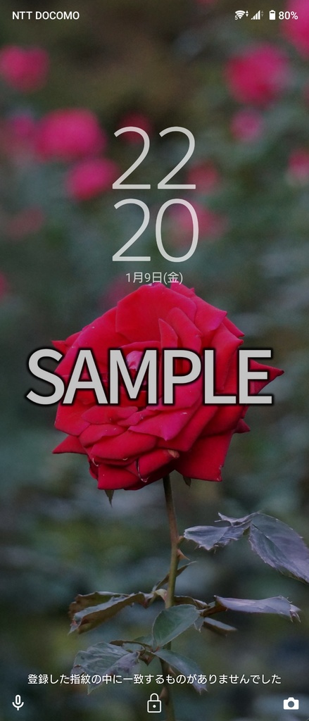 【無料サンプル】3サイズ収録｜バラのスマホ壁紙