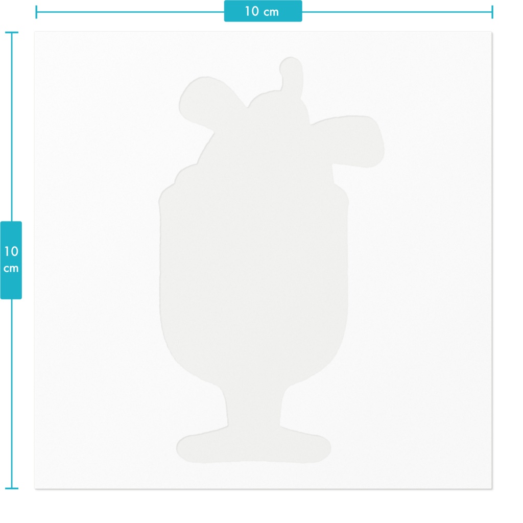 しゅわしゅわメロンソーダのステッカー