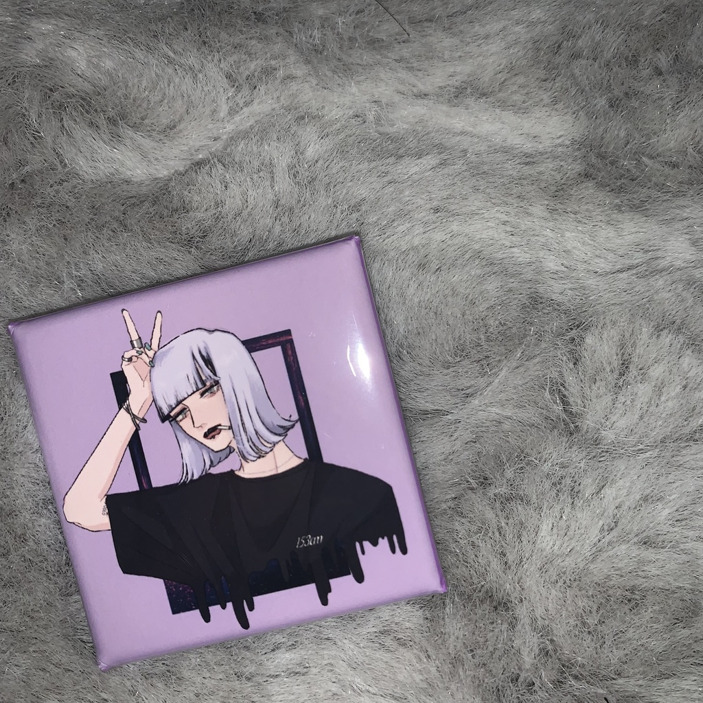 Button Badge (Purple)