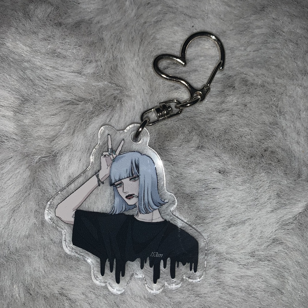 Acrylic key chain