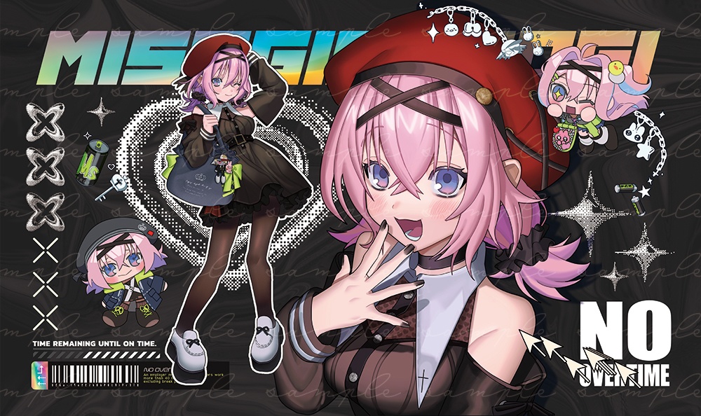 そそぎちゃん周年記念グッズ