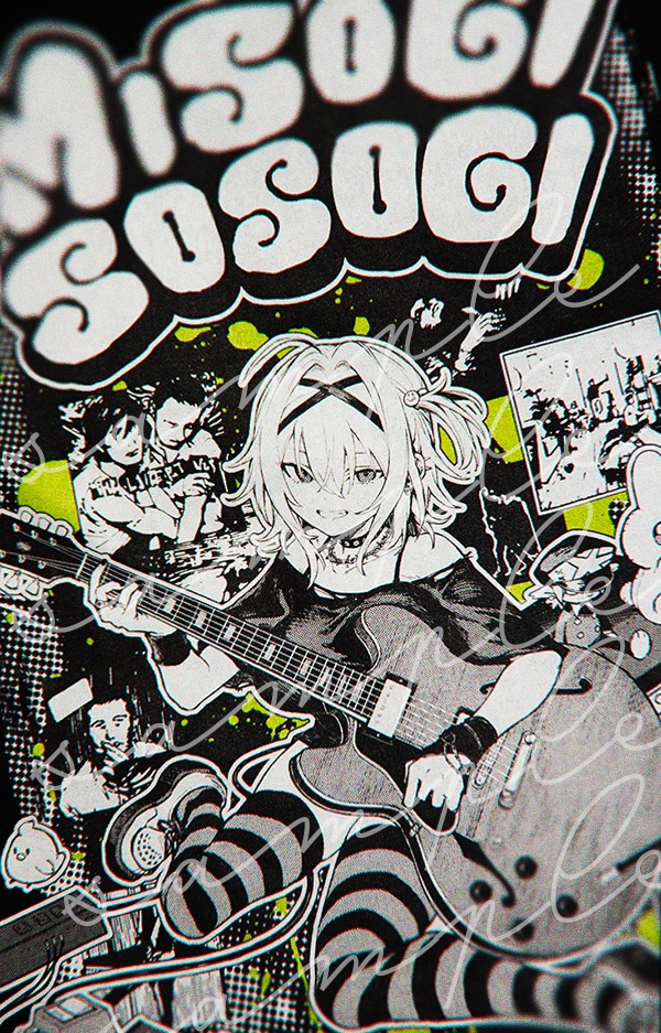 【単品販売】VSTRビッグシルエットTシャツ&缶バッチ