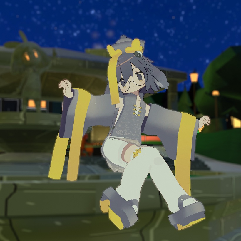 うささきキョンシーチャイナ服