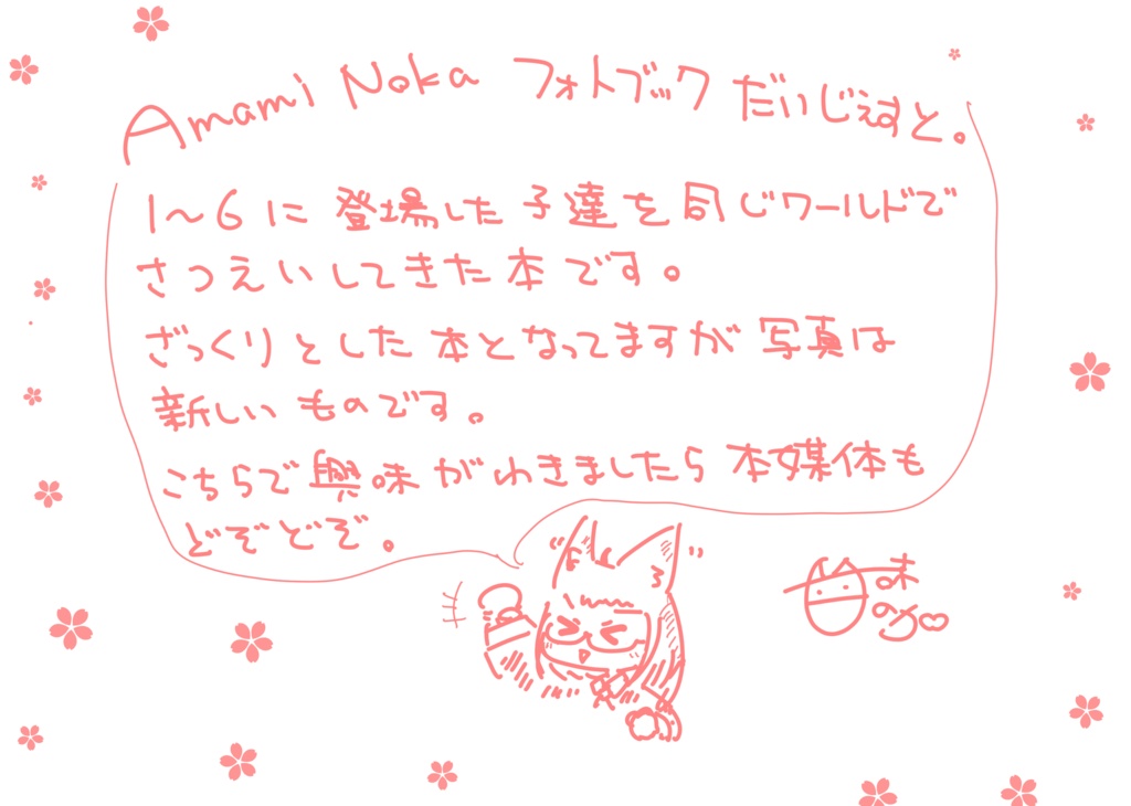 「Amami Noka photo bookだいじぇすと1~6」