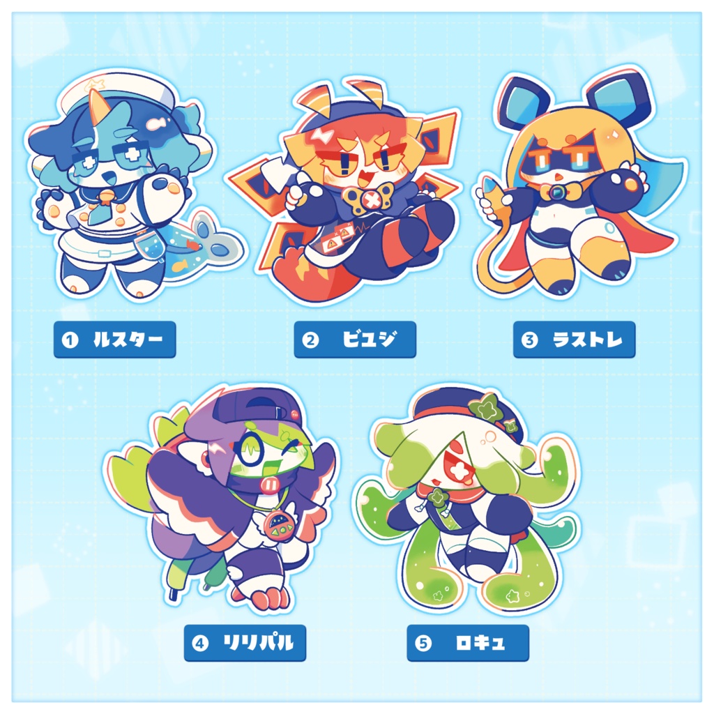 ニャンドロイドアクリルスタンド