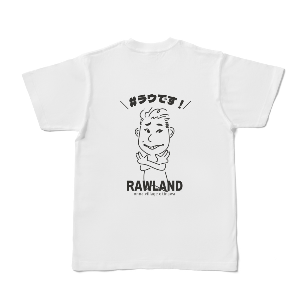 クオッカ #ラウ 両面Tシャツ