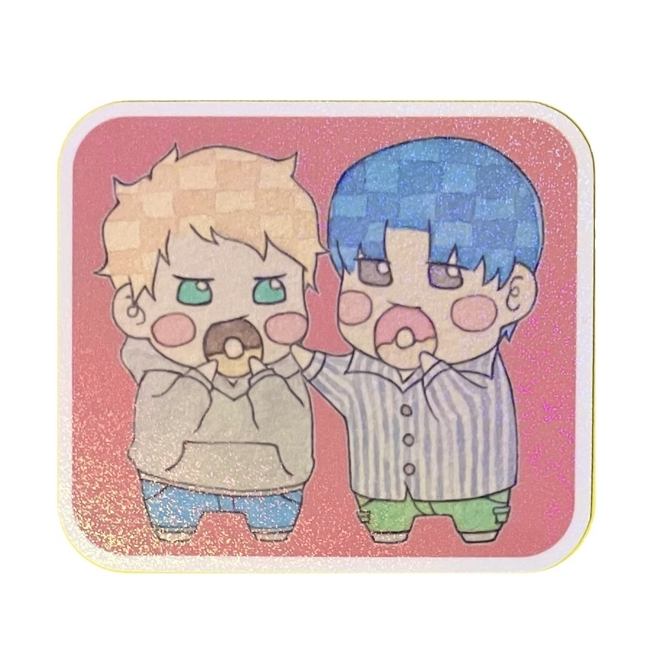 もぐもぐホログラムステッカー